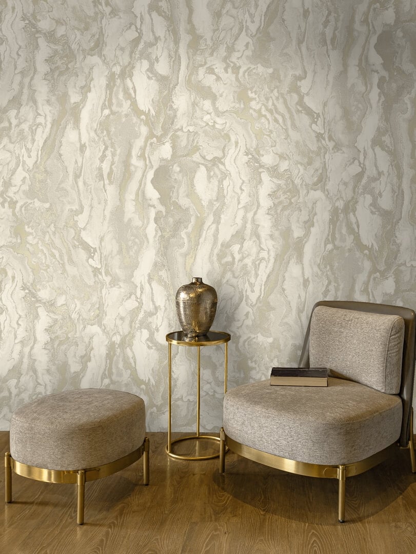Tapeta marmur Holden 66332 Thassos Marble Essence