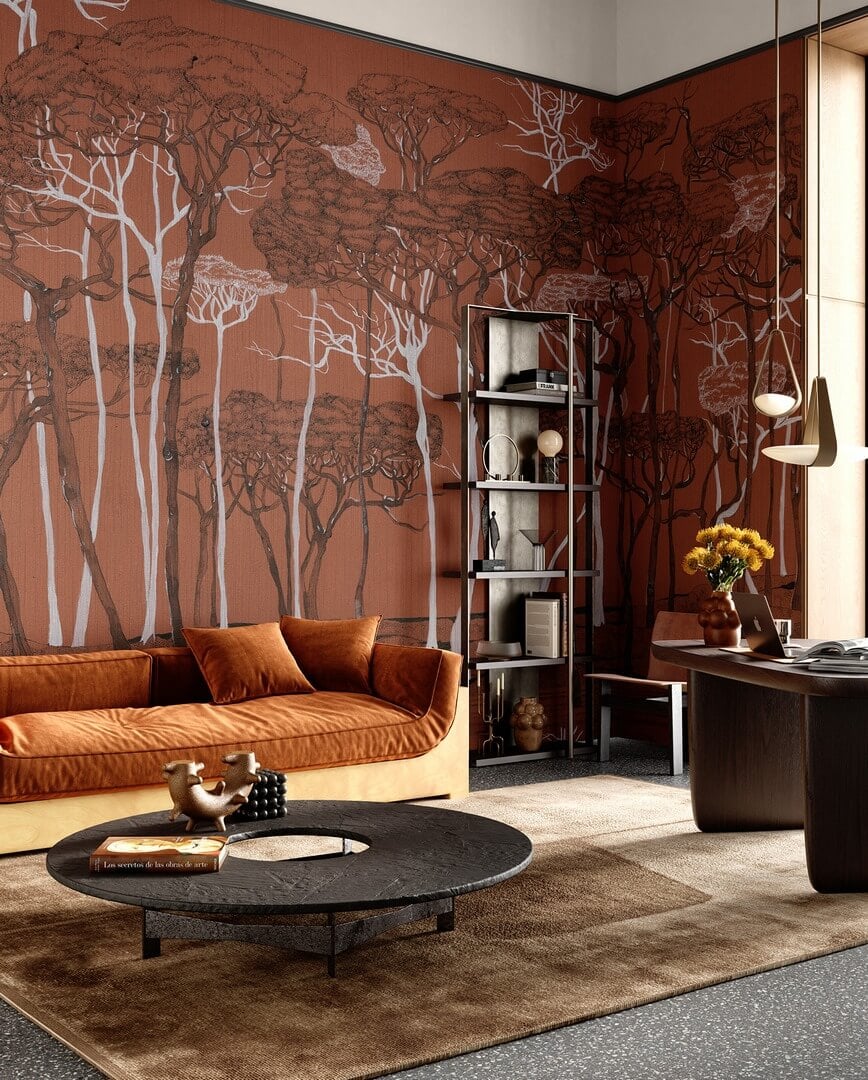 Fototapeta drzewa Wonderwall Ember 35057804