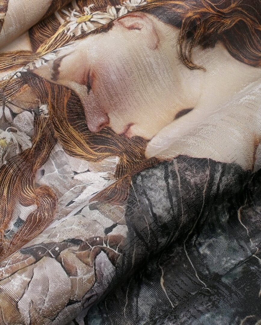 Fototapeta kobieca sylwetka Wonderwall Serenity 35091706