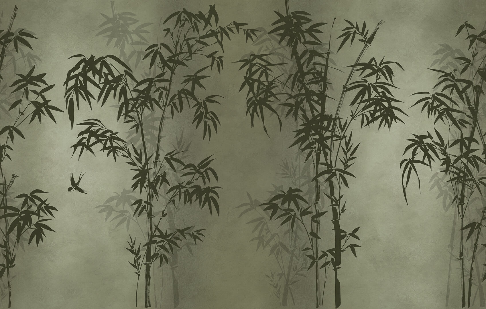 Fototapeta bambus Rebel Walls R21348 Bambusa Green Sophisticated Luxe