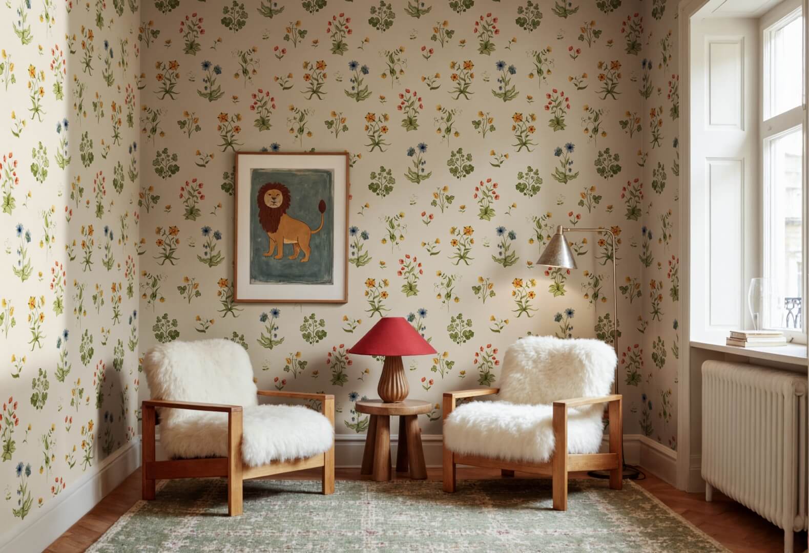 Fototapeta zielnik Rebel Walls R22058 Timeless Flora Beige Botanical Gardens