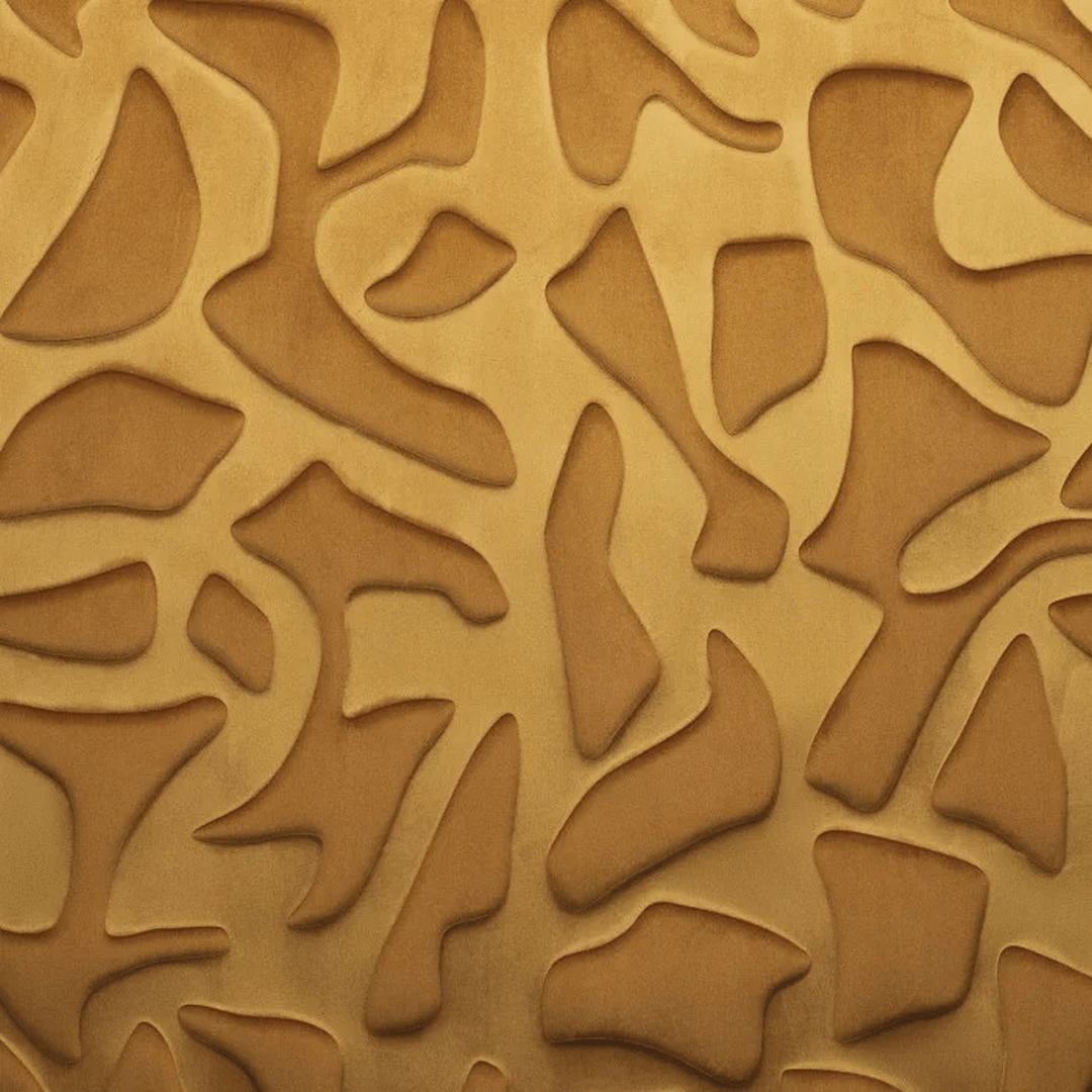 Tapeta tekstylna 3D geometryczna welurowa Casamance 77670101 Erosion