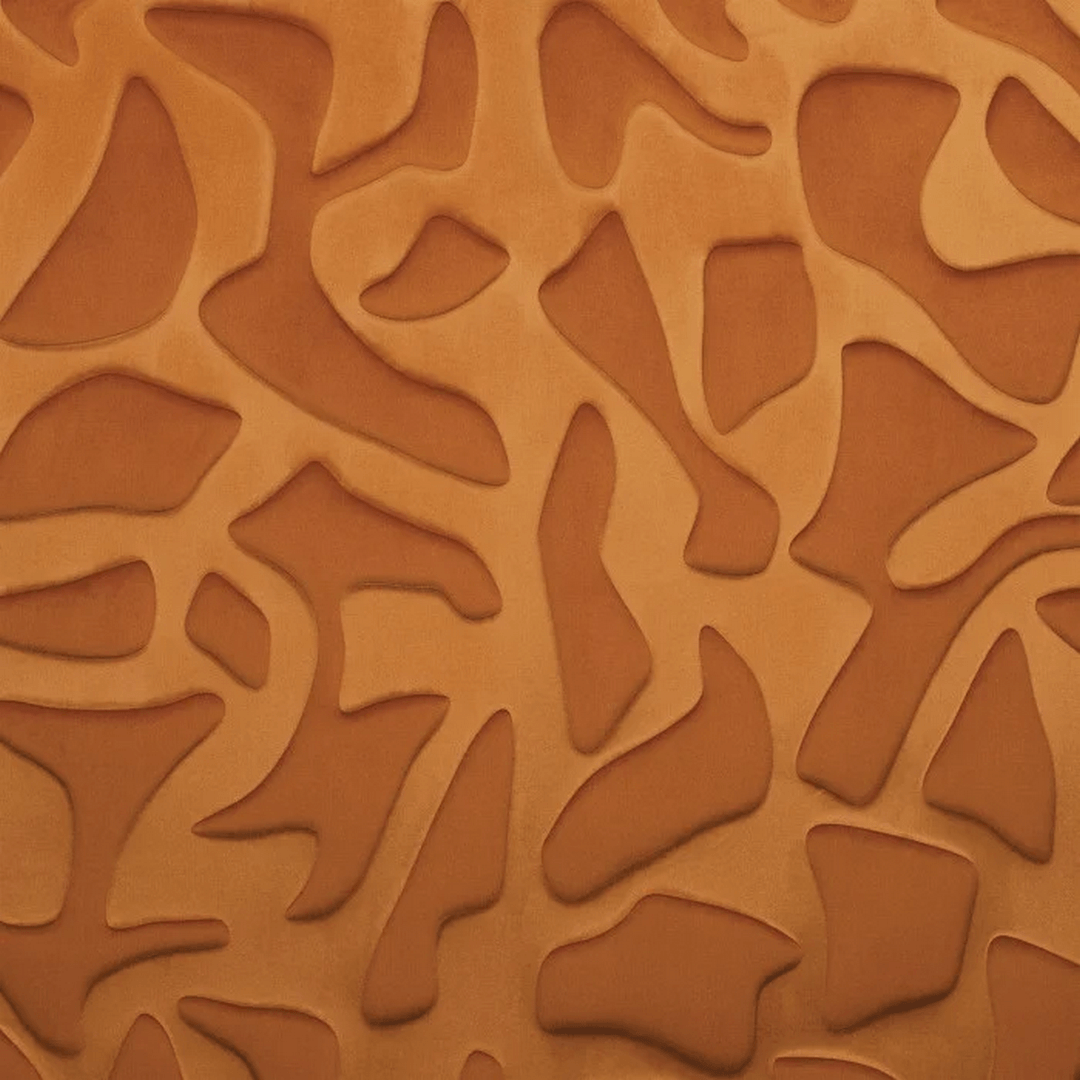 Tapeta tekstylna 3D geometryczna welurowa Casamance 77670220 Erosion