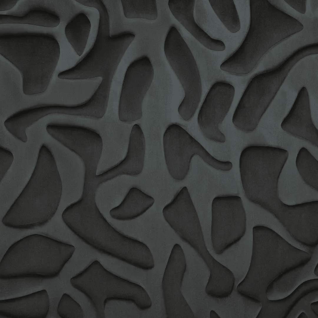 Tapeta tekstylna 3D geometryczna welurowa Casamance 77670503 Erosion