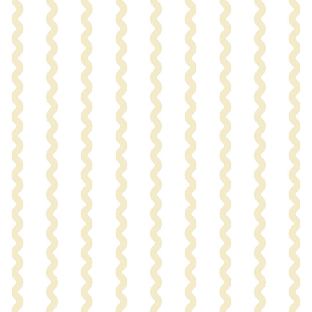 Fototapeta falujące paski Rebel Walls R22101 Wobbly Stripe Cloud Dancer Color of The Year 2026