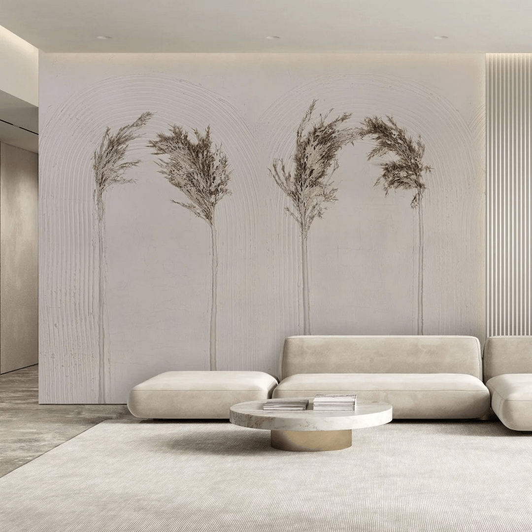 Fototapeta źdźbła trawy Anticci Wall Art