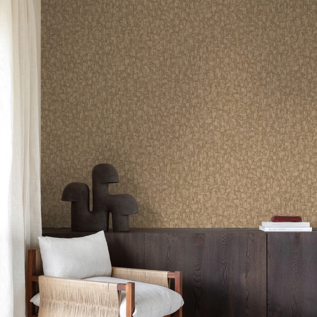 Tapeta inspirowana strukturą postarzanego drewna Grandeco Boutique SF1027 Surfaces