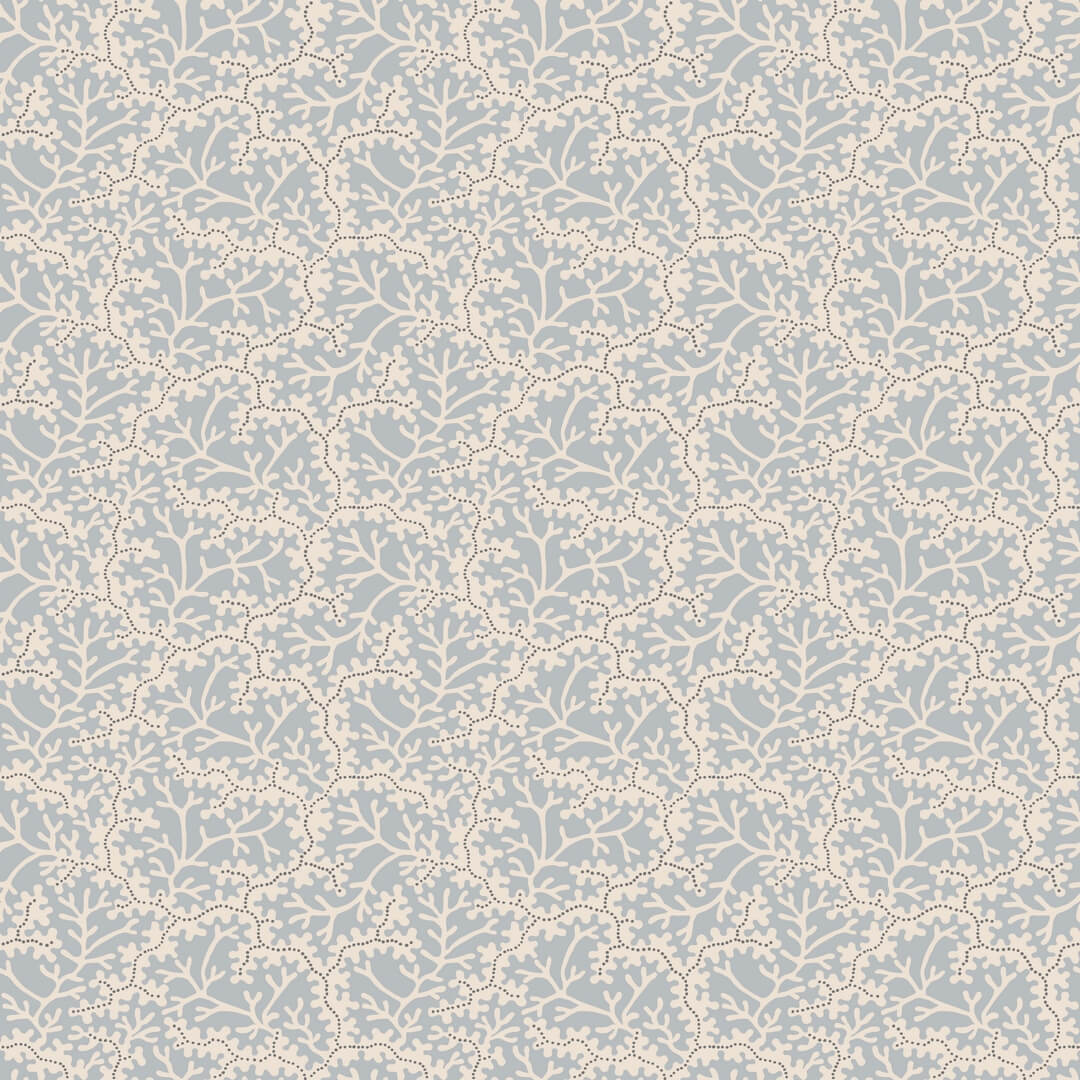 Tapeta koralowce Sandberg S10673 Coral Light Blue Villa Como