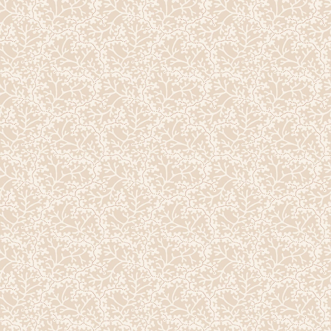 Tapeta koralowce Sandberg S10674 Coral Beige Villa Como