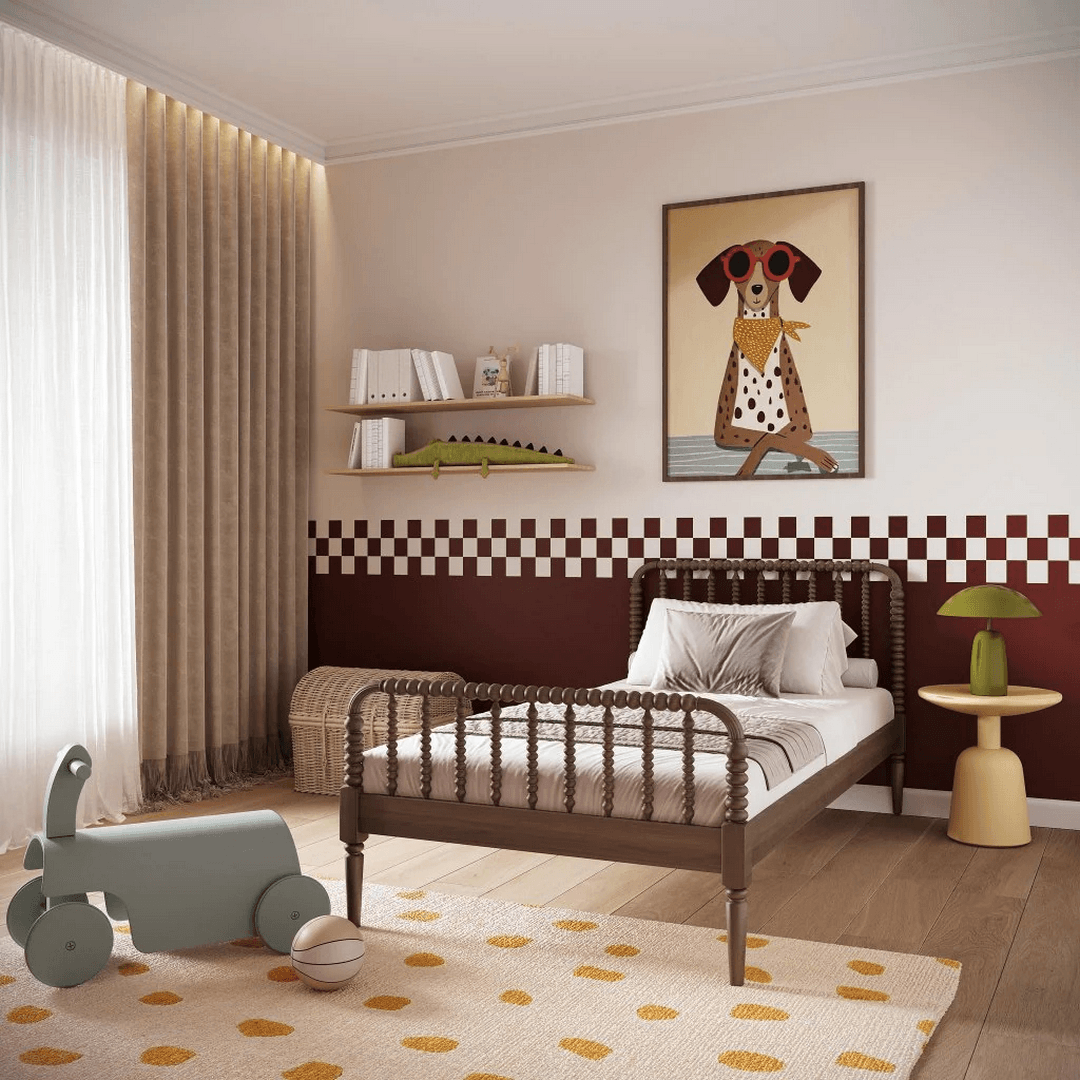 Fototapeta graficzna Check Clay Wall Art