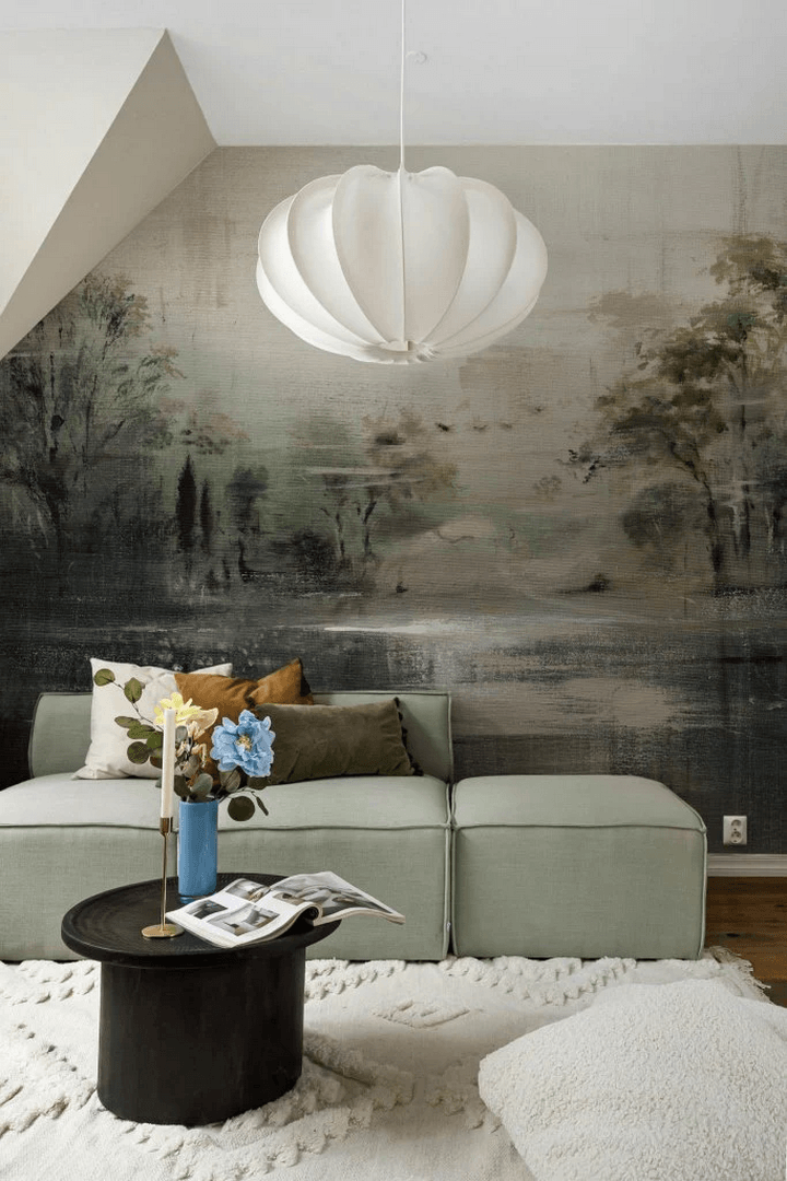 Fototapeta pejzaż odbity w wodzie Echo Wall Art