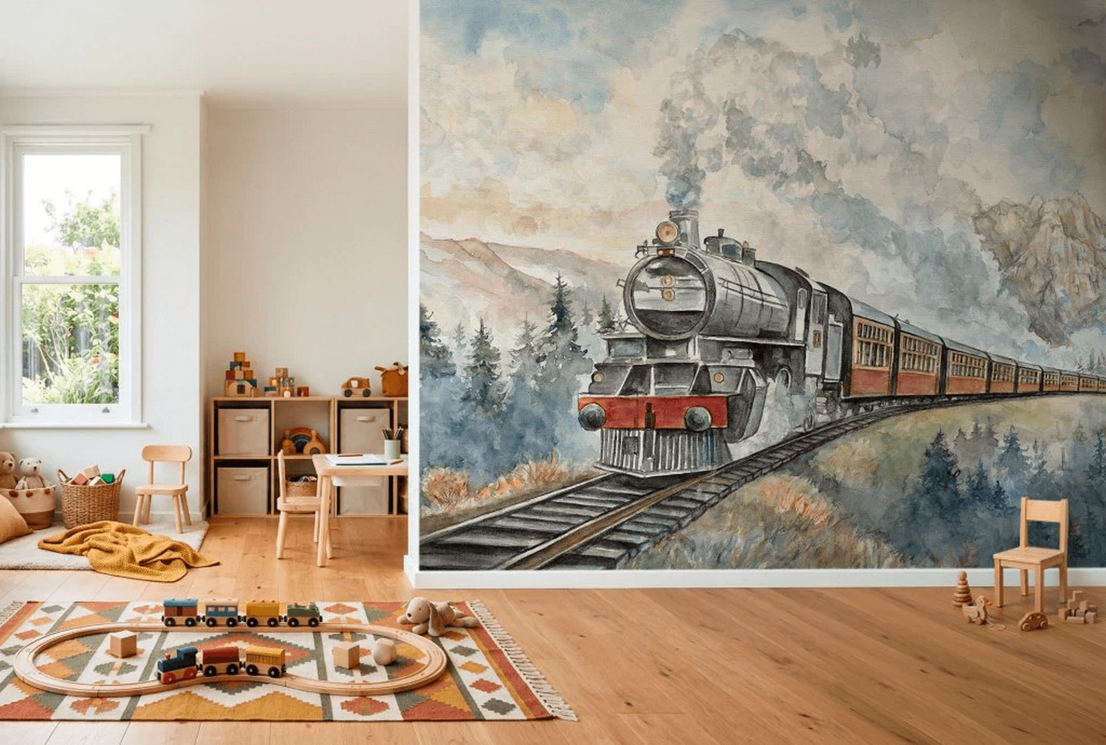 Fototapeta pociąg Express Wall Art