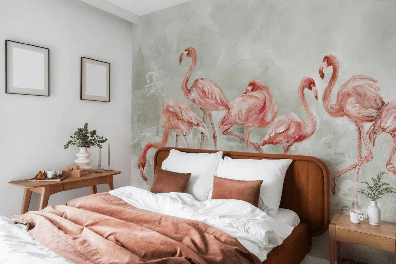Fototapeta flamingi Fenico Blue Wall Art