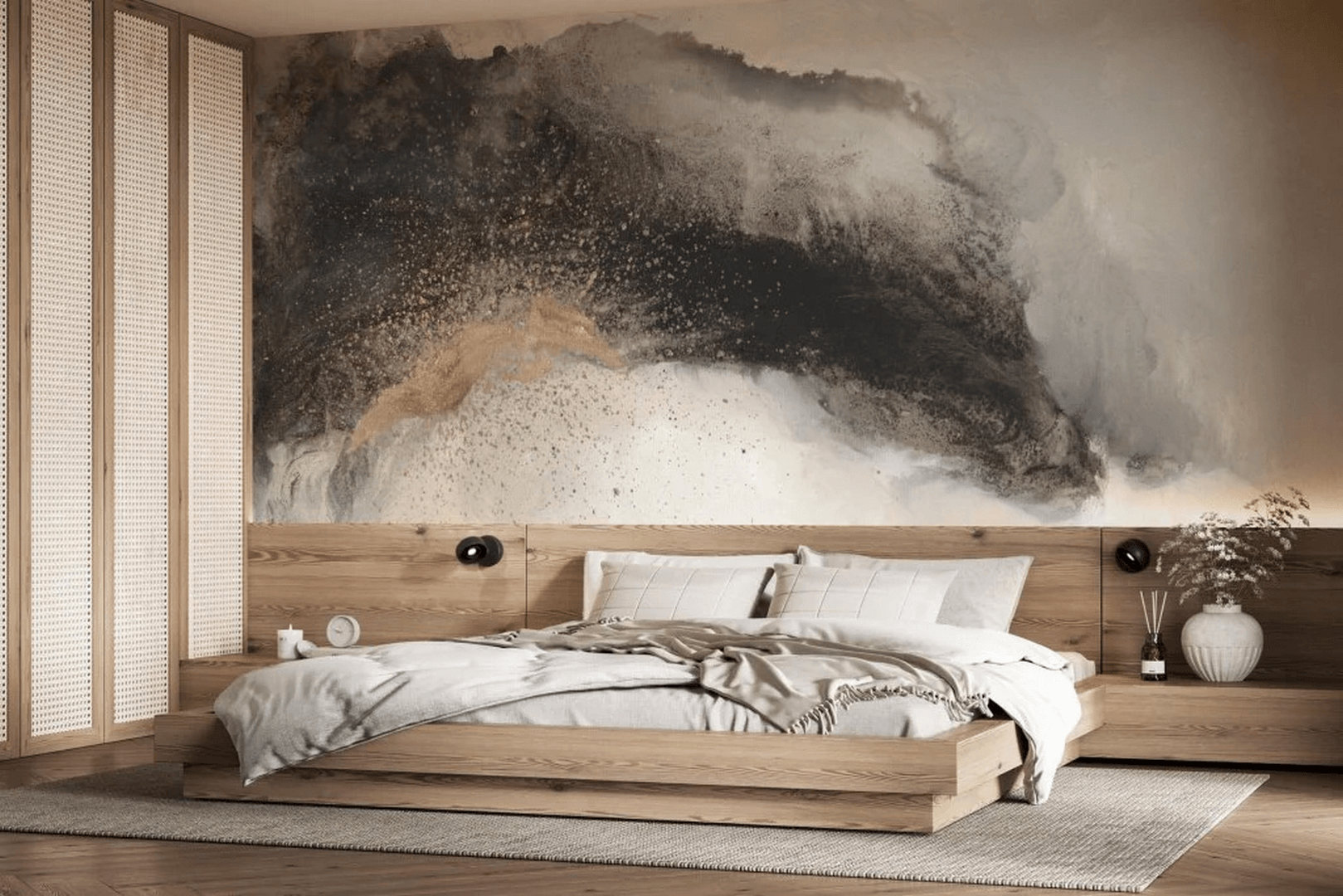 Fototapeta abstrakcyjna Gesso Wall Art