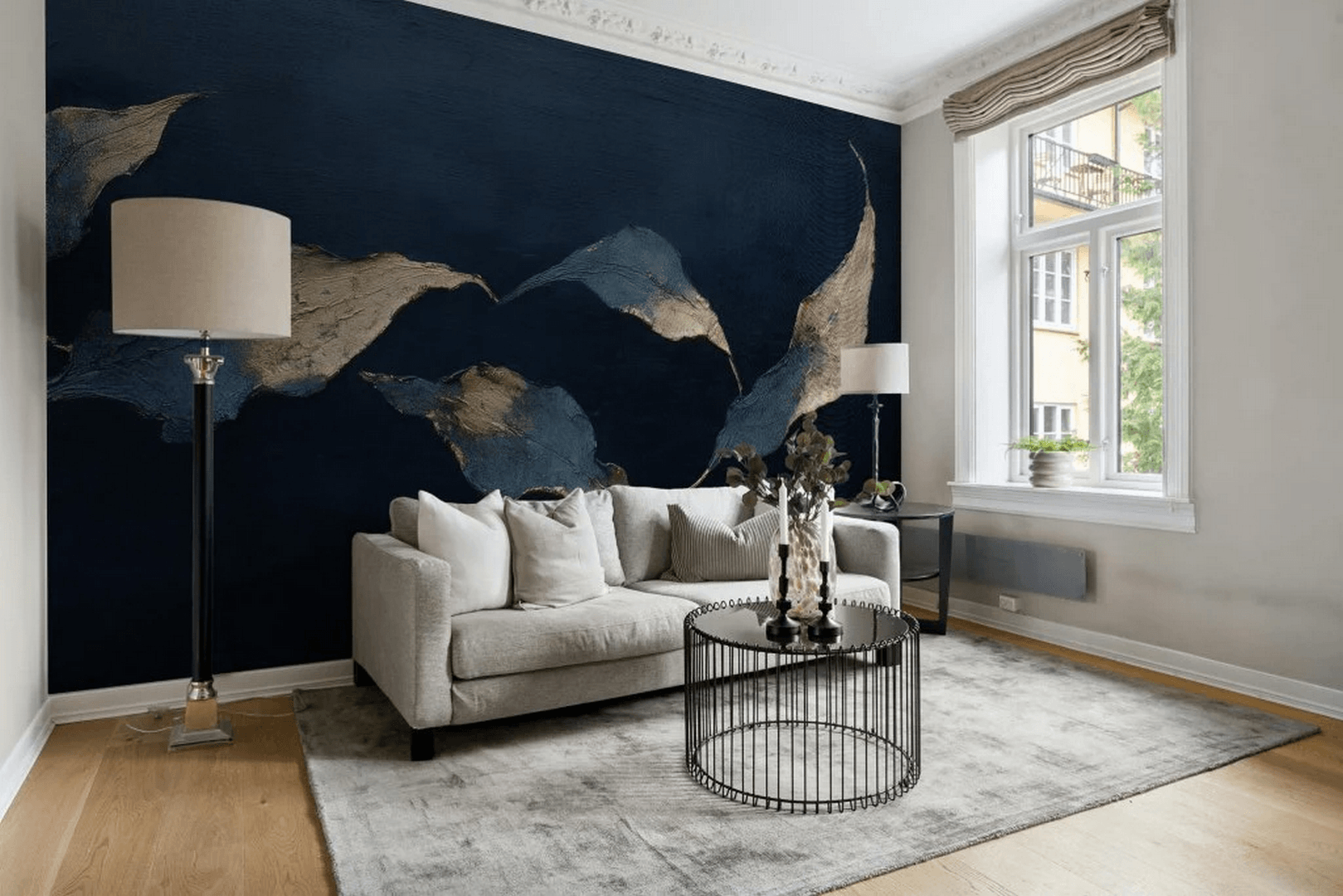 Fototapeta artystyczne liście Laura Wall Art
