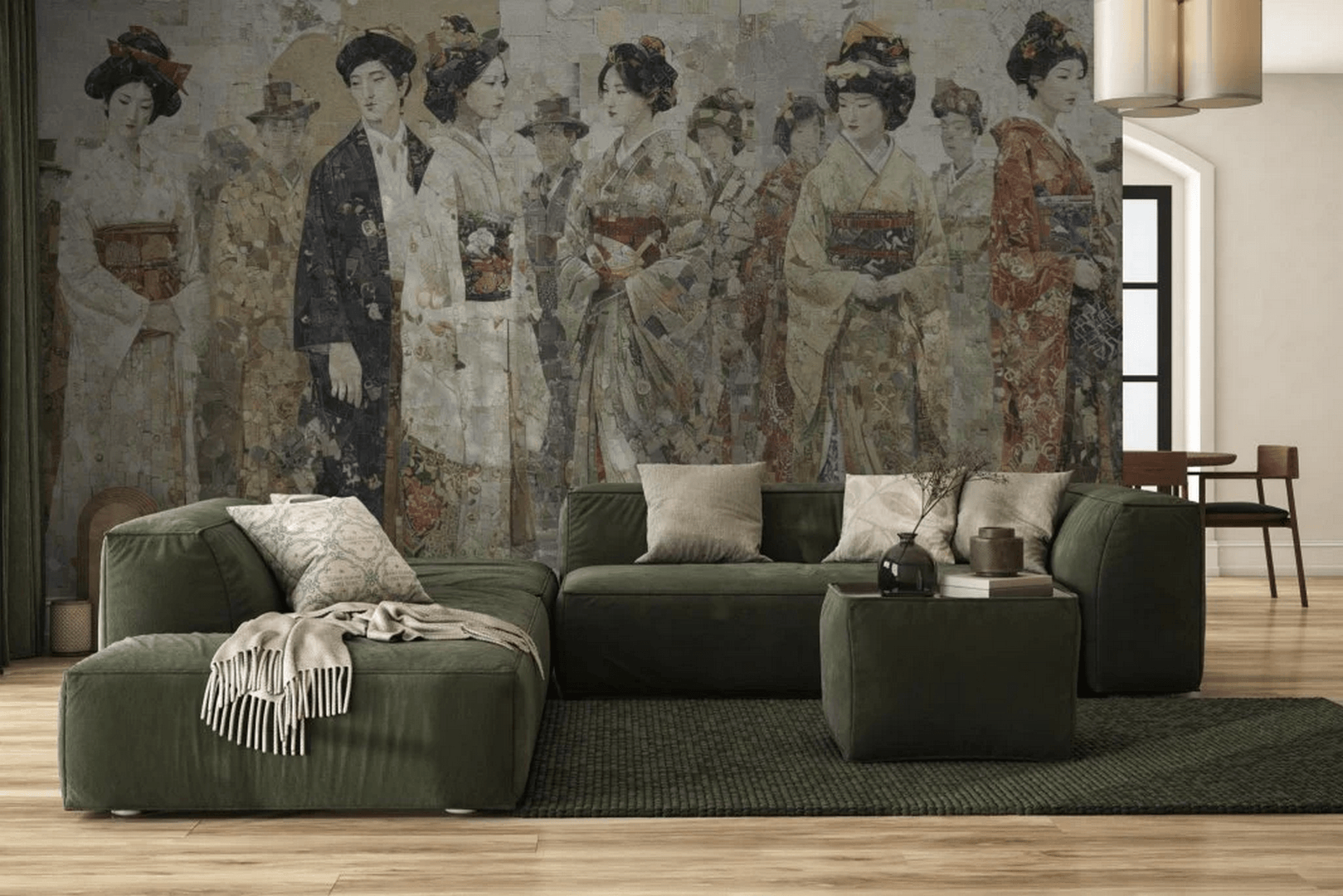 Fototapeta inspirowana kulturą Japonii Mineko Wall Art