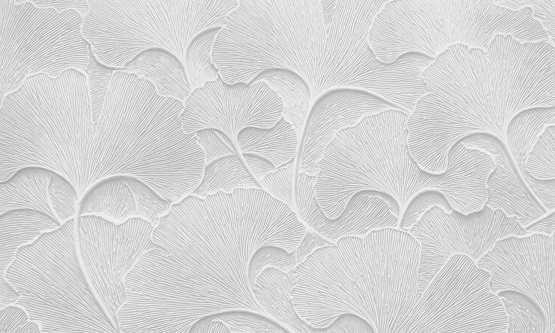 Fototapeta liście miłorzębu Perla Wall Art