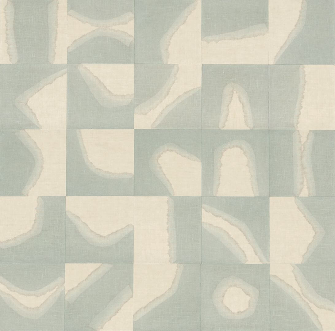 Tapeta tekstylna geometryczna Casamance 73680319 Arguin Mimbeau