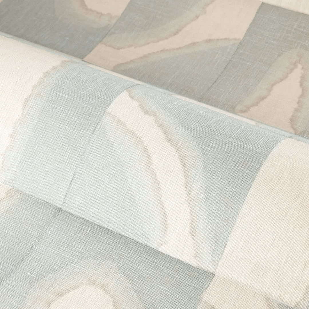 Tapeta tekstylna geometryczna Casamance 73680319 Arguin Mimbeau