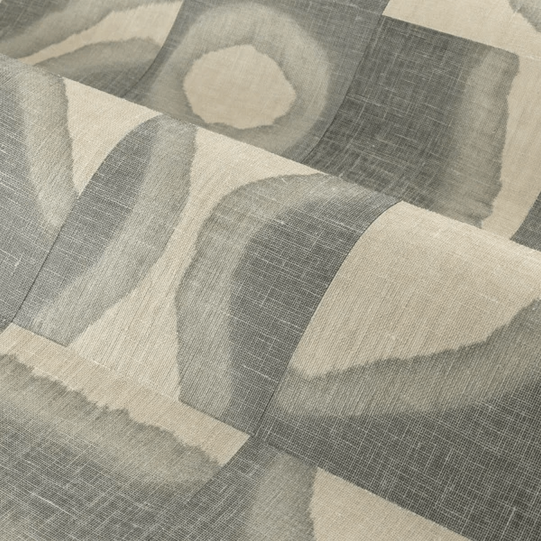Tapeta tekstylna geometryczna Casamance 73680525 Arguin Mimbeau