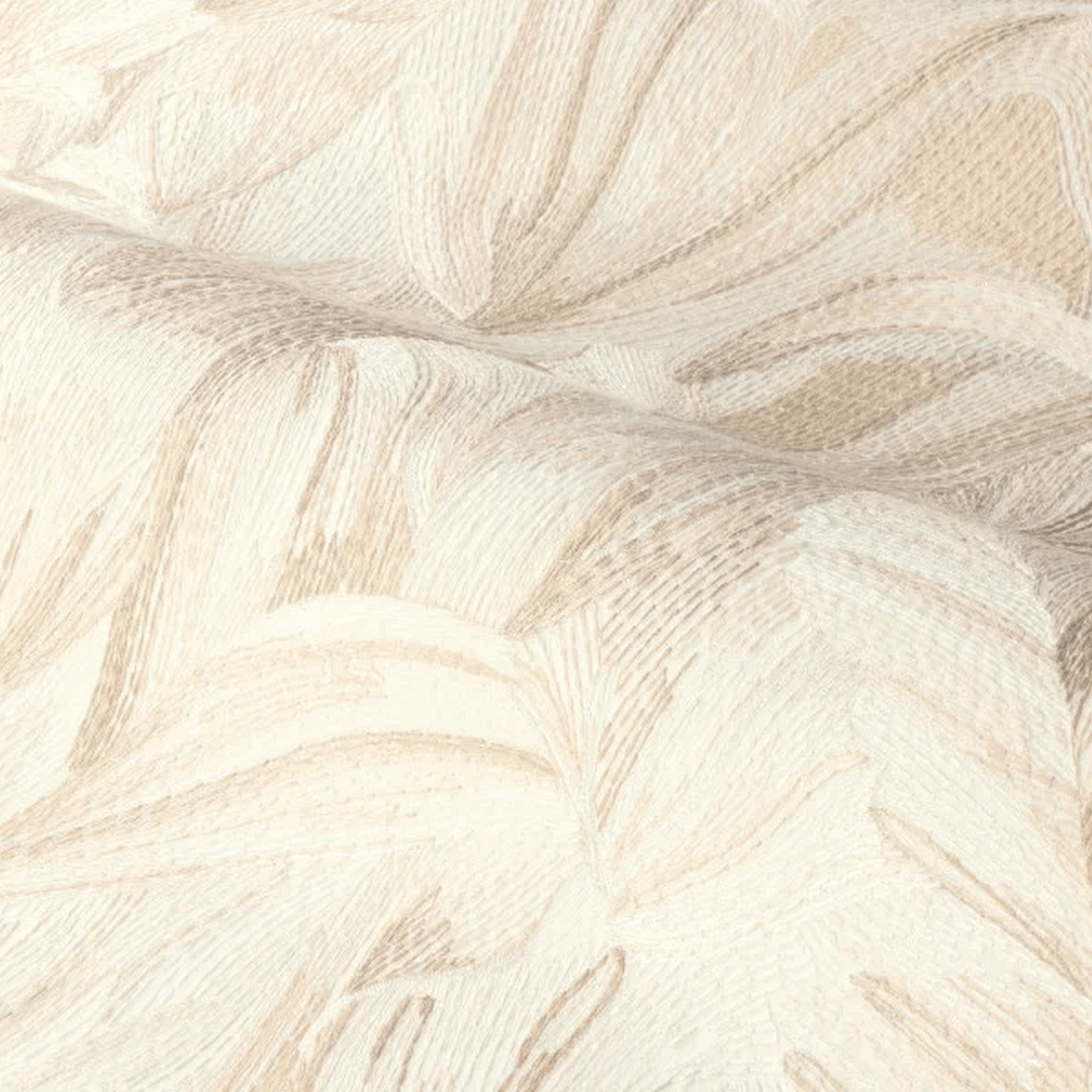 Tapeta tekstylna haftowane liście Casamance 72740119 Taormina