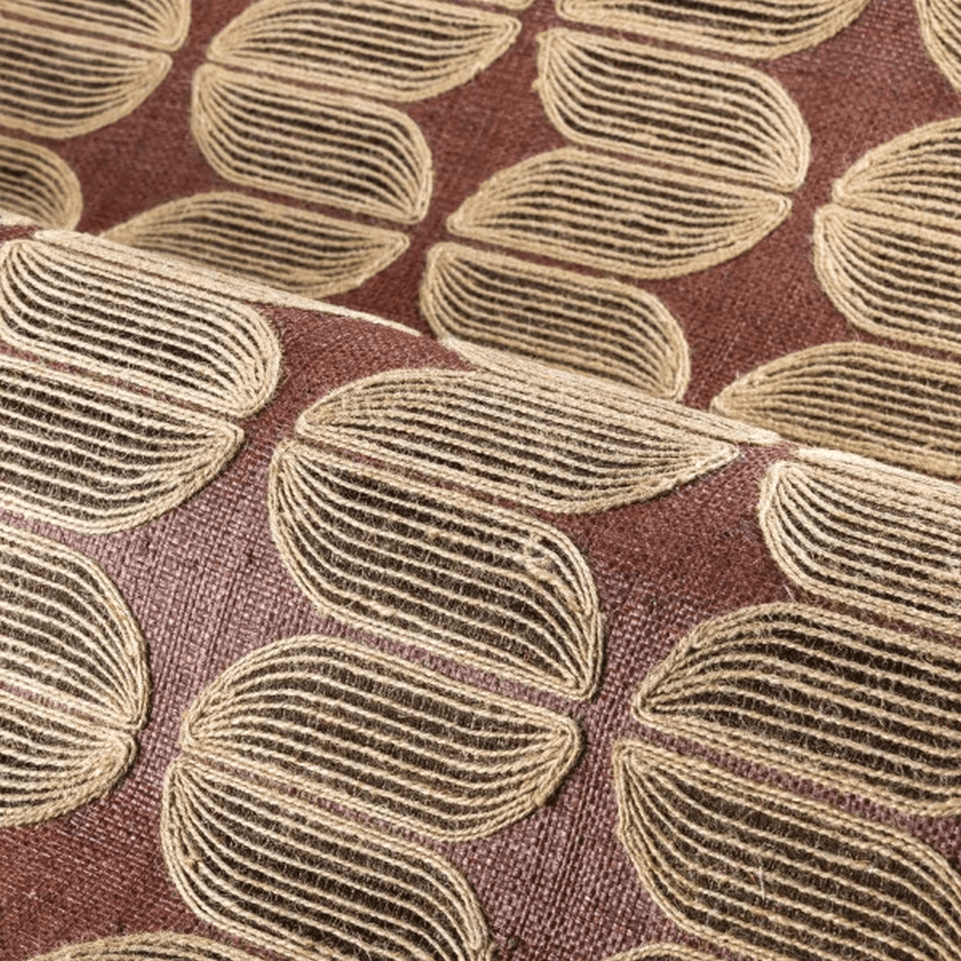 Tapeta naturalna z haftem Casamance 72970304 Isola Taormina