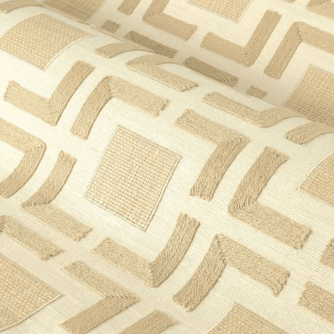 Tapeta naturalna z haftem Casamance 73060105 Biancavilla Taormina