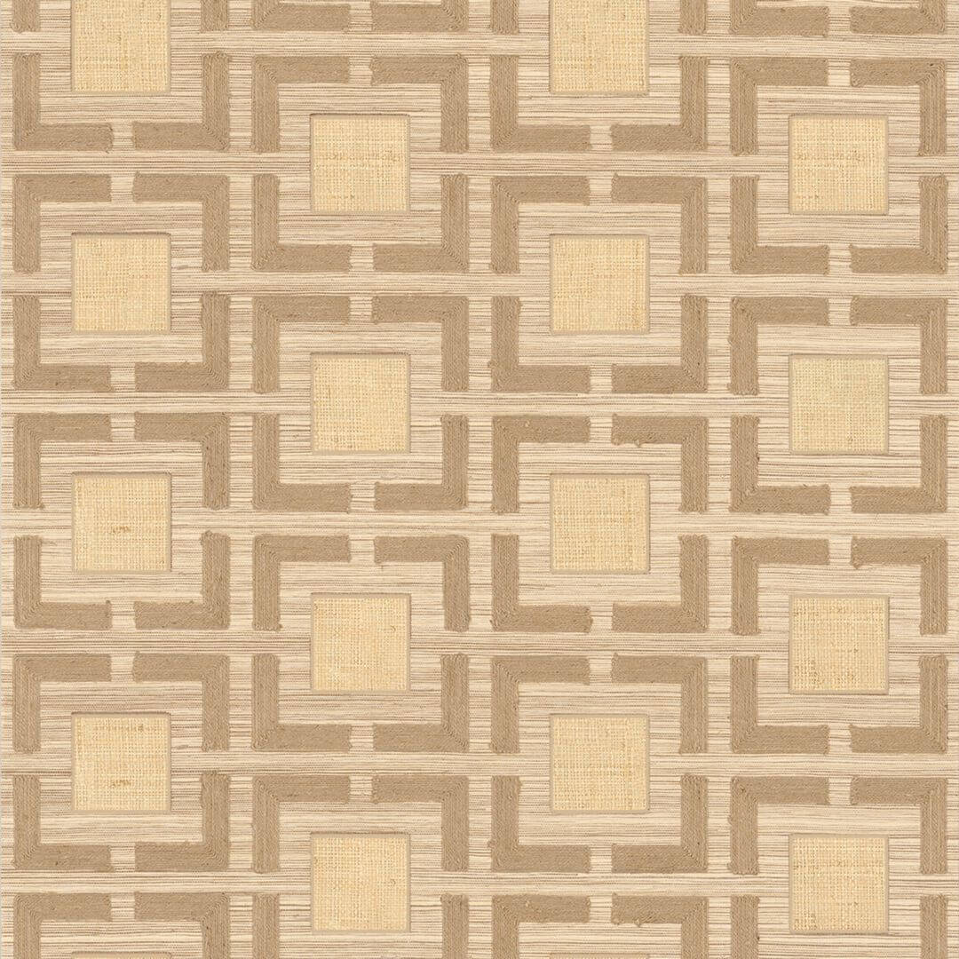 Tapeta naturalna z haftem Casamance 73060248 Biancavilla Taormina