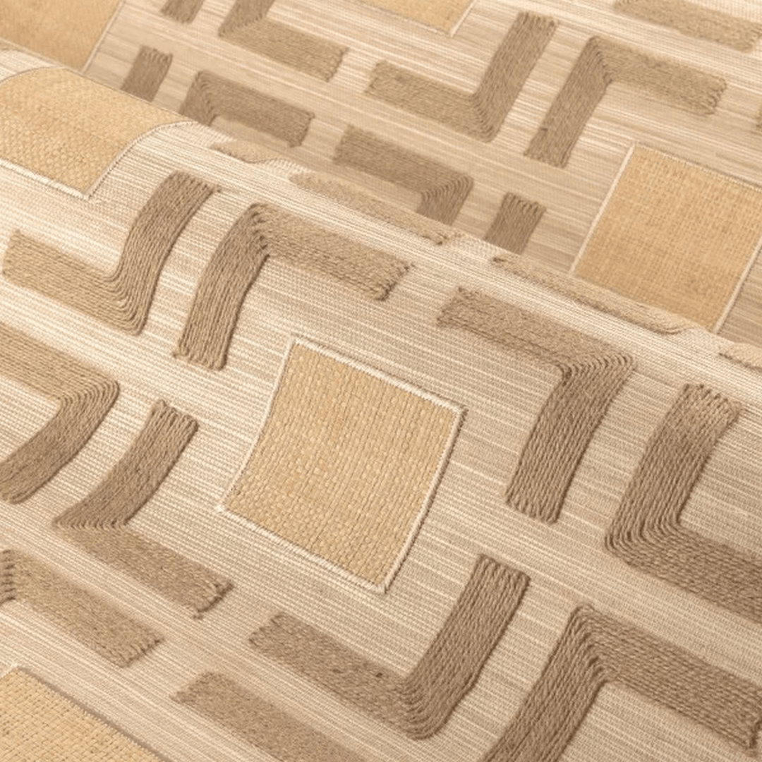 Tapeta naturalna z haftem Casamance 73060248 Biancavilla Taormina