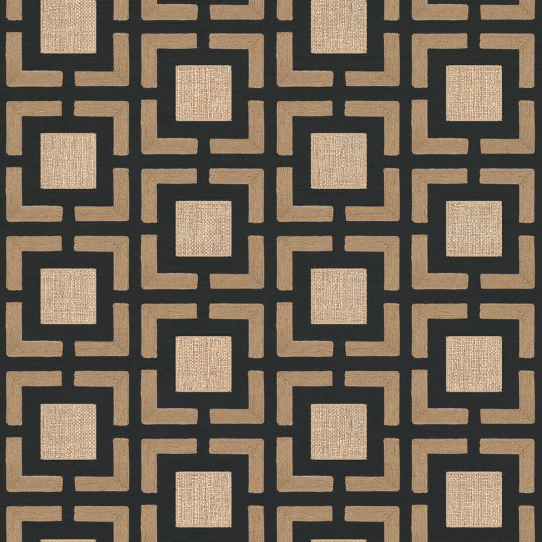 Tapeta naturalna z haftem Casamance 73060314 Biancavilla Taormina