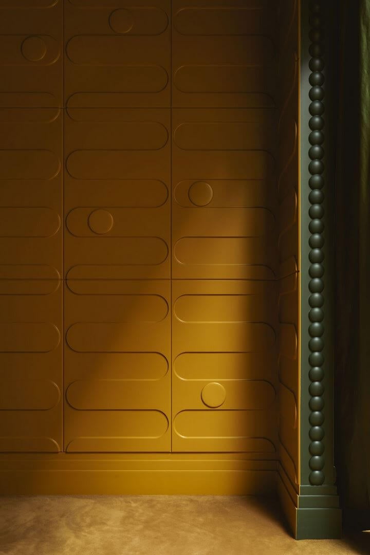 Panel ścienny 3D art-deco W125 Swirl Orac Decor