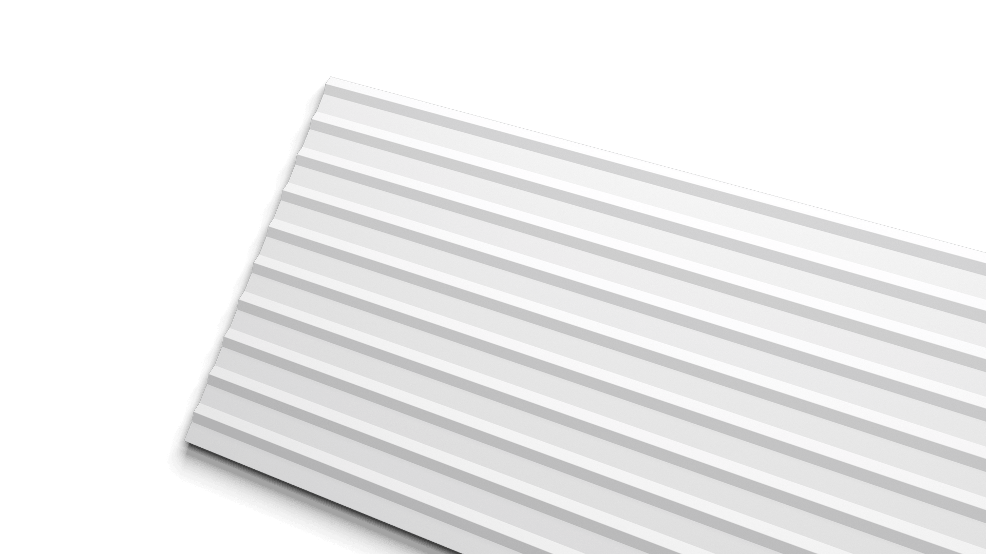 Panel ścienny 3D Wallstyl Plisse L 2600 Noël & Marquet