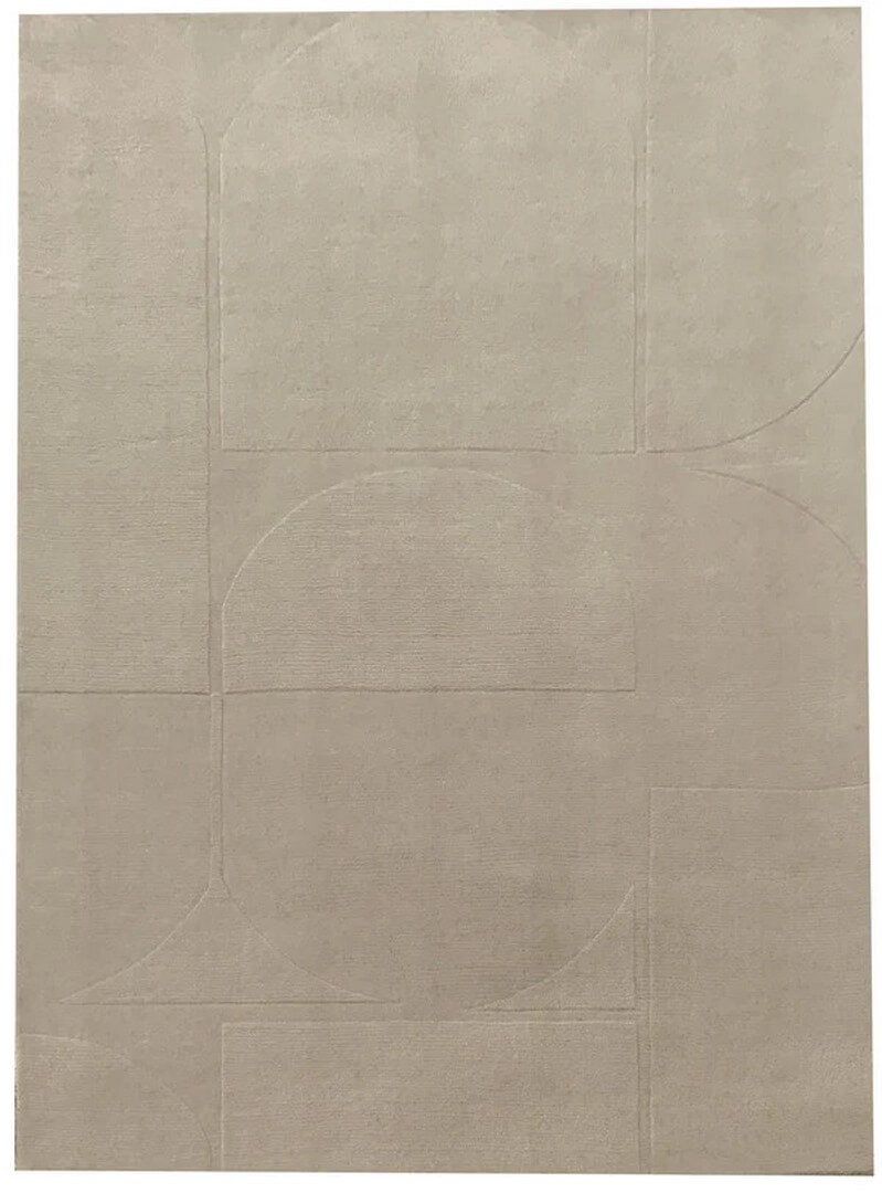 Dywan geometryczny beżowy Camino Beige Carpet Decor Fargotex