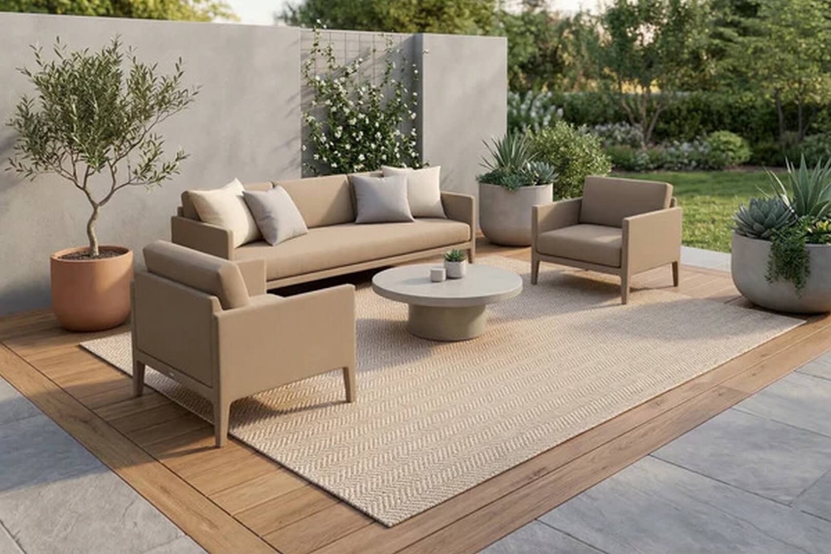 Dywan zewnętrzny jodełka Harve Carpet Decor Outdoor/Indoor