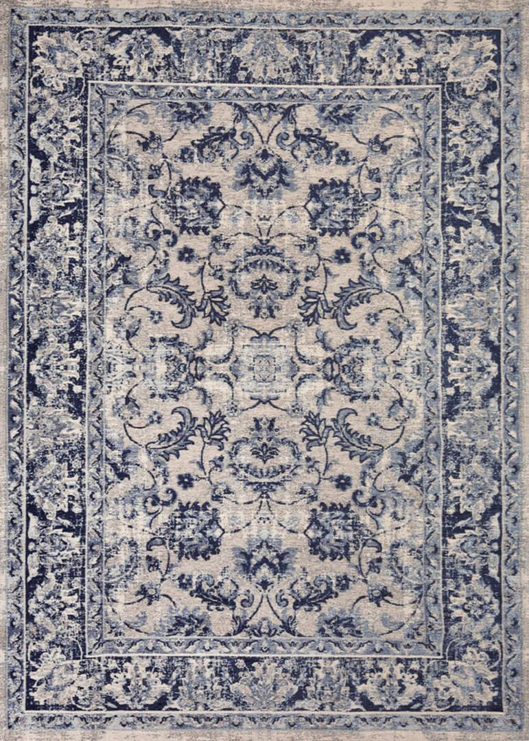 Dywan Tebriz Antique Blue Magic Home Carpet Decor