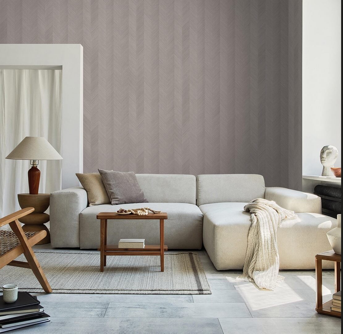 Tapeta naturalny fornir jodełka KT Exclusive Architects ARW550 Pure Wood Veneer