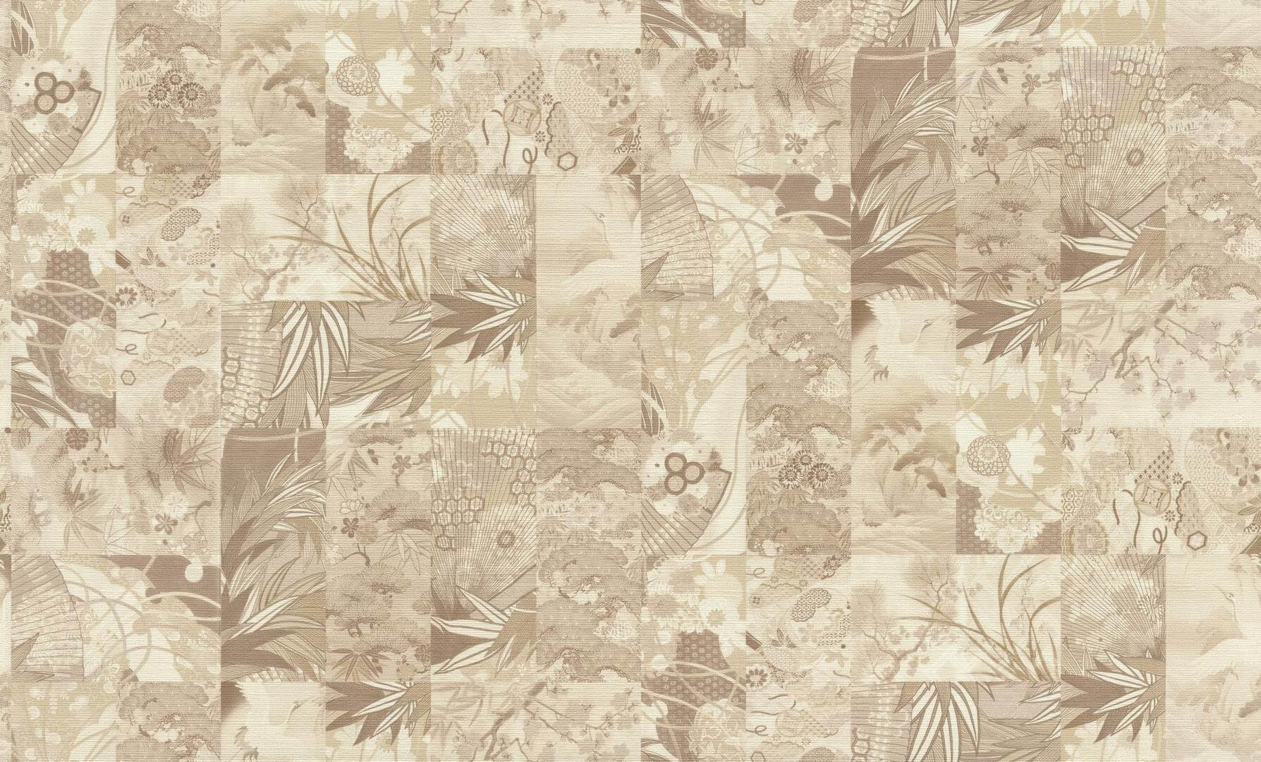 Tapeta orientalny patchwork Emiliana Parati DB73733 Voyage - 106 cm szer.