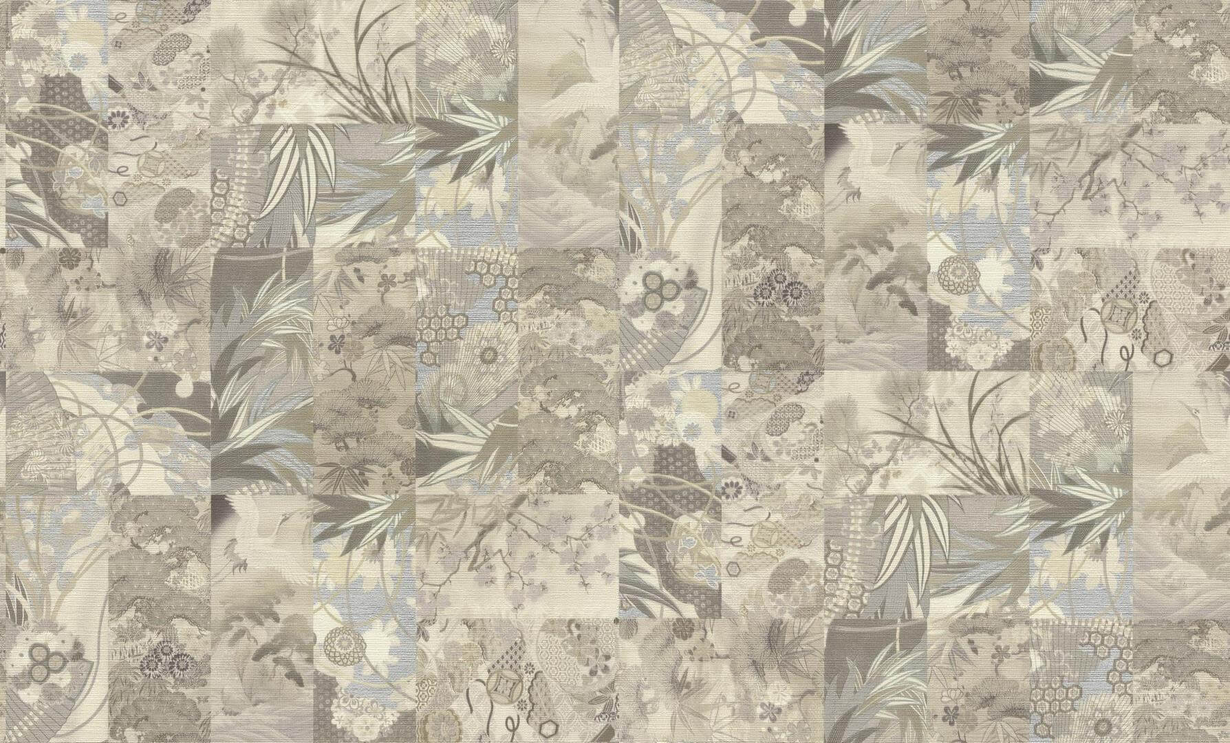 Tapeta orientalny patchwork Emiliana Parati DB73734 Voyage - 106 cm szer.