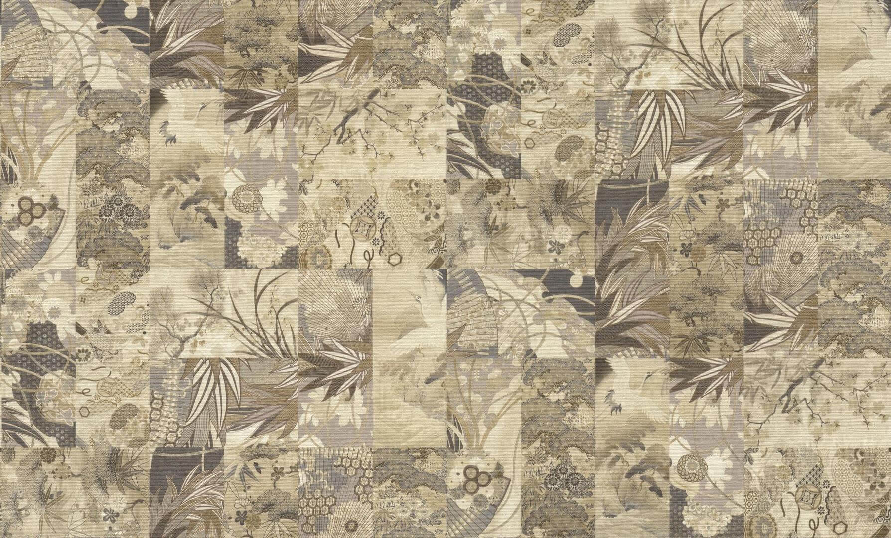 Tapeta orientalny patchwork Emiliana Parati DB73735 Voyage - 106 cm szer.