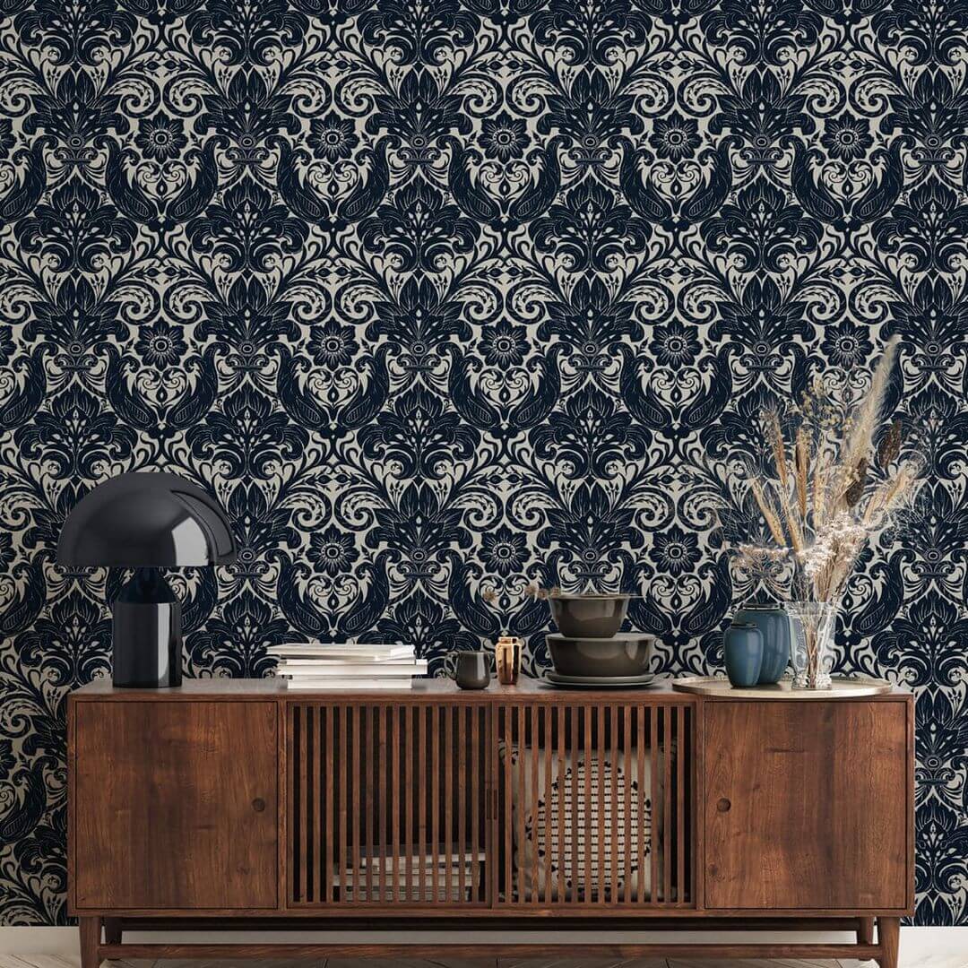 Tapeta ornament flock Galerie LB25167 Off The Wall