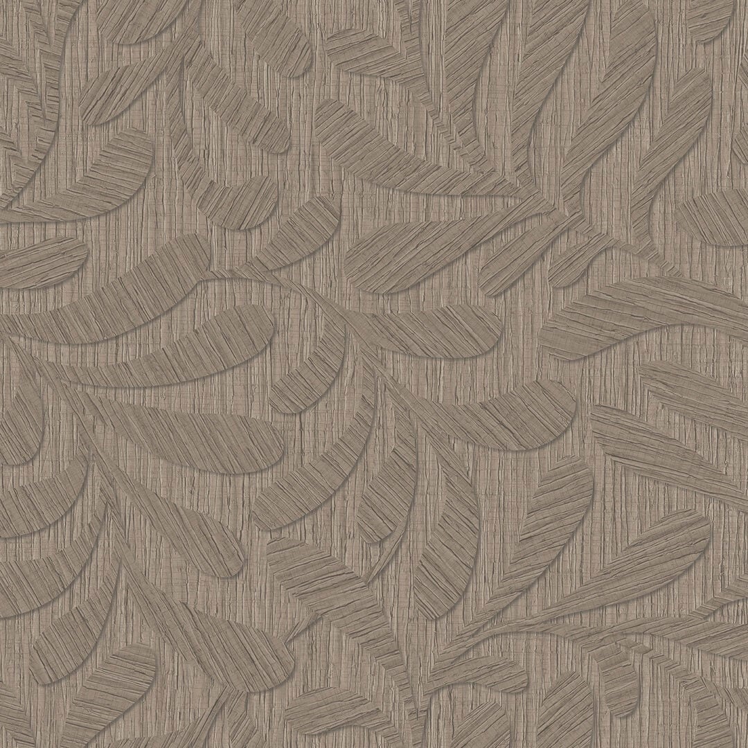 Tapeta liście inspirowane intarsją Decoprint TN29052 Marquetry Terra Nova