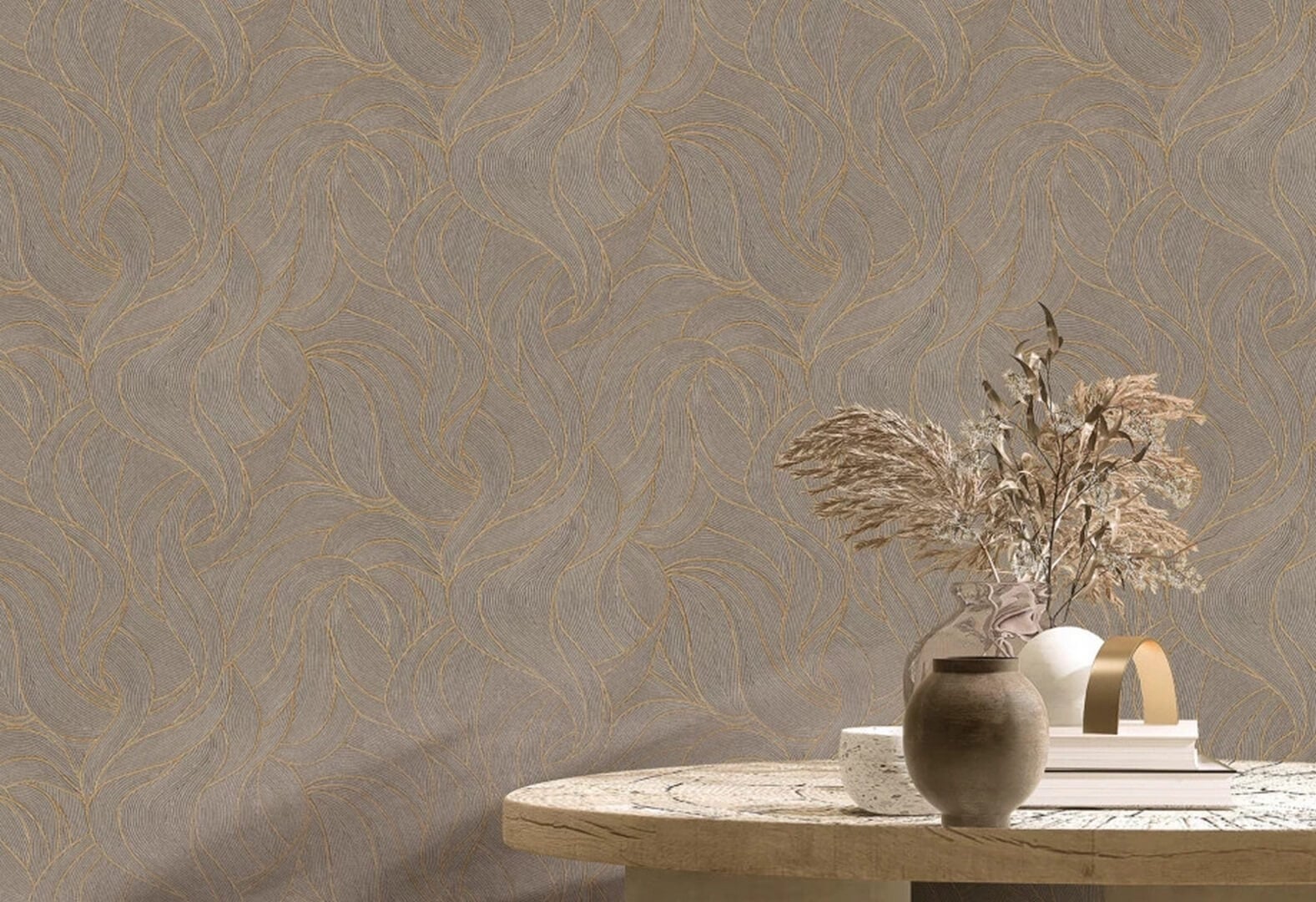 Tapeta z organicznym wzorem Decoprint TN29071 Refined Organic Terra Nova