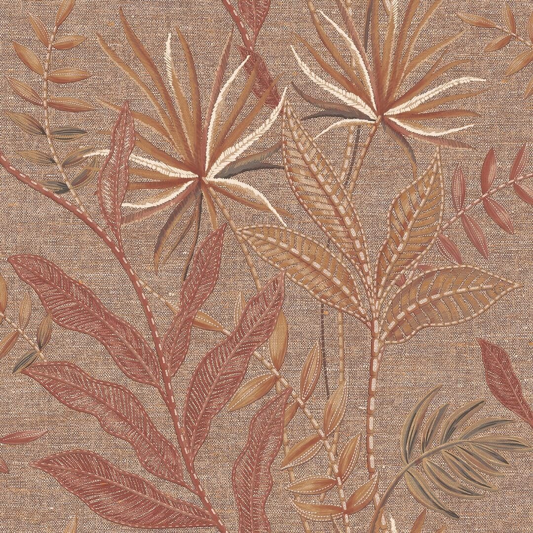 Tapeta tropikalne liście Decoprint TN29082 Tropical Weave Terra Nova