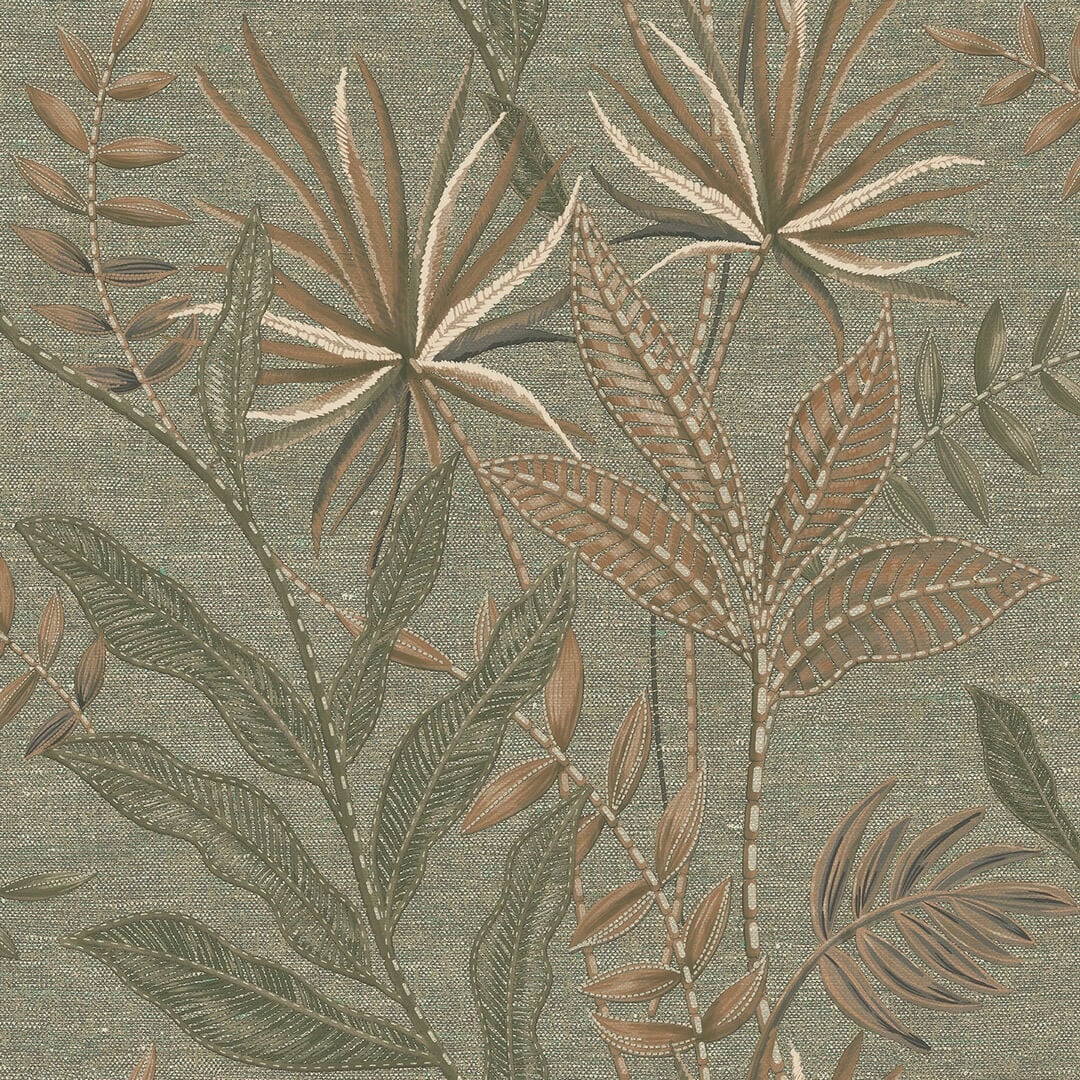 Tapeta tropikalne liście Decoprint TN29083 Tropical Weave Terra Nova