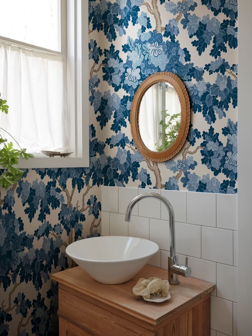 Tapeta drzewa Sandberg S10791 Eken Blue