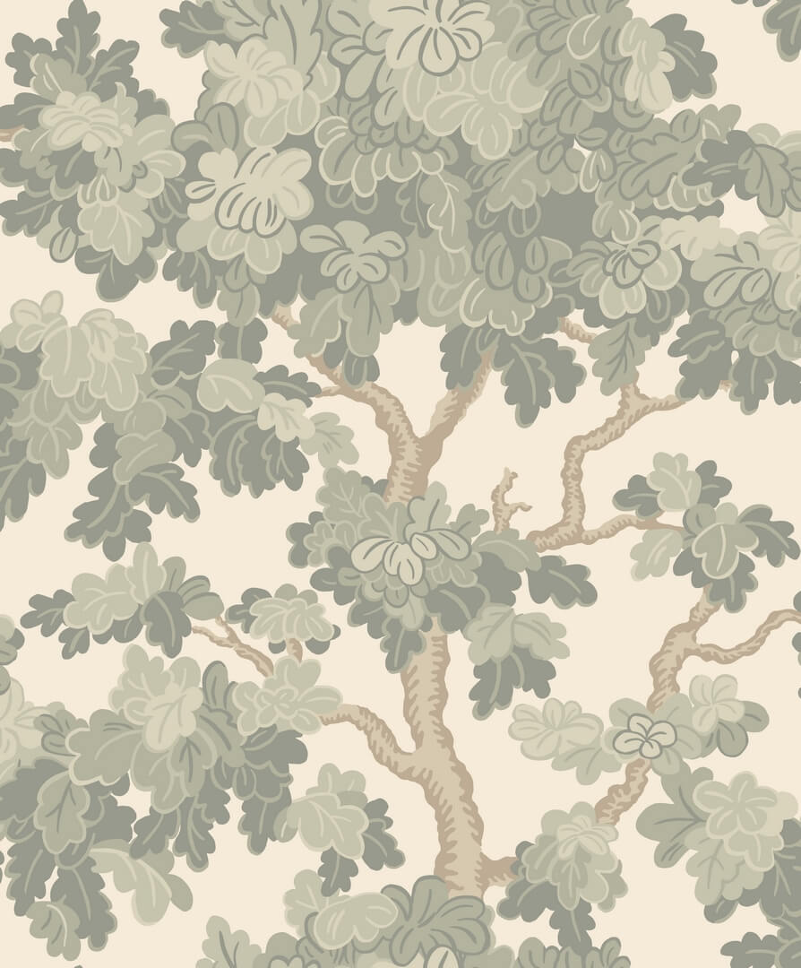 Tapeta drzewa Sandberg S10792 Eken Garden Green