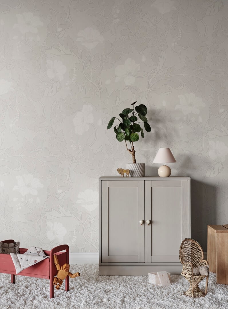 Fototapeta maki Sandberg S11009 Poppy White Special Edition