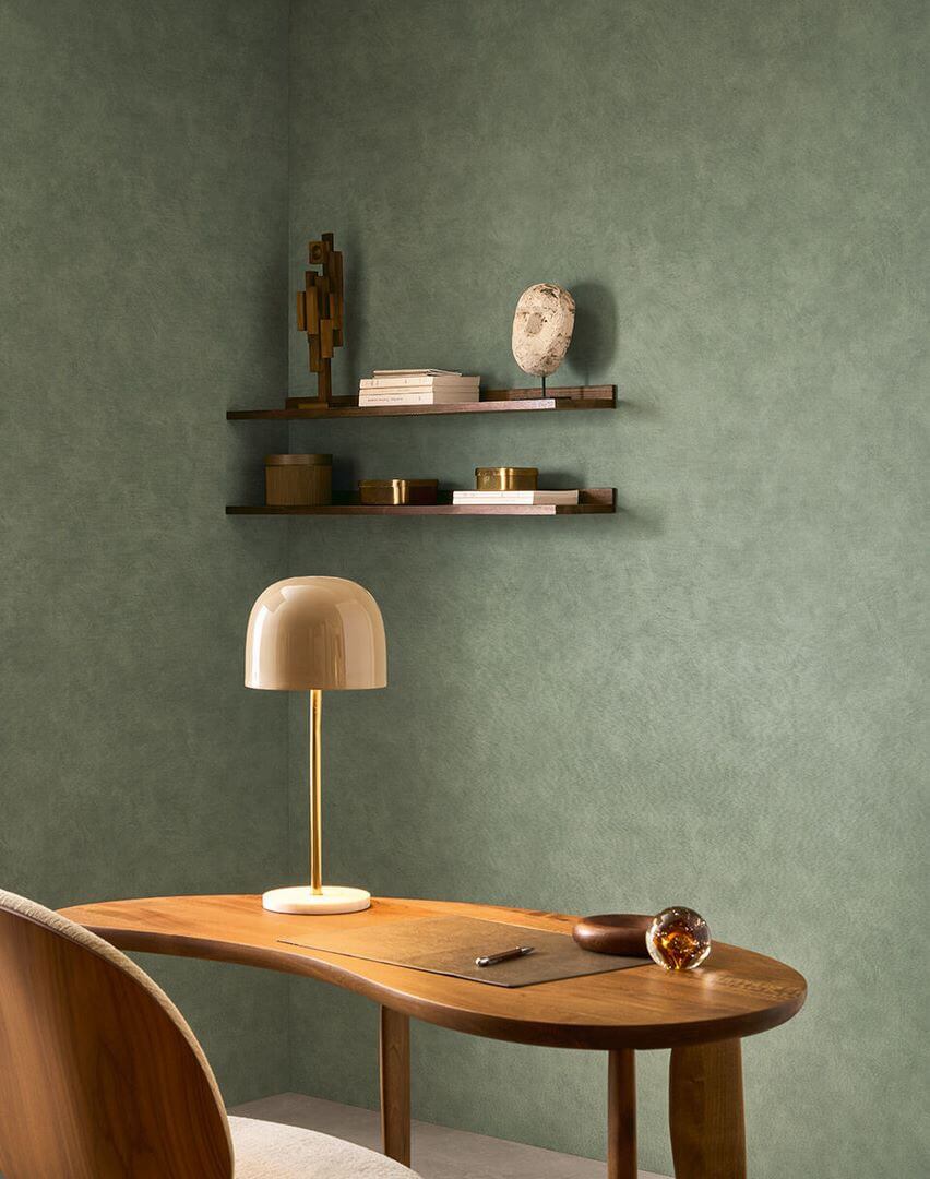Tapeta obiektowa imitująca płótno Texdecor LIME 91820512 Lime