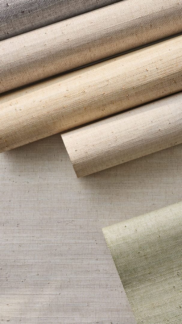 Tapeta naturalna - włókna rafii i papieru Omexco KIM62 Tangaï Kim Mupangilaï