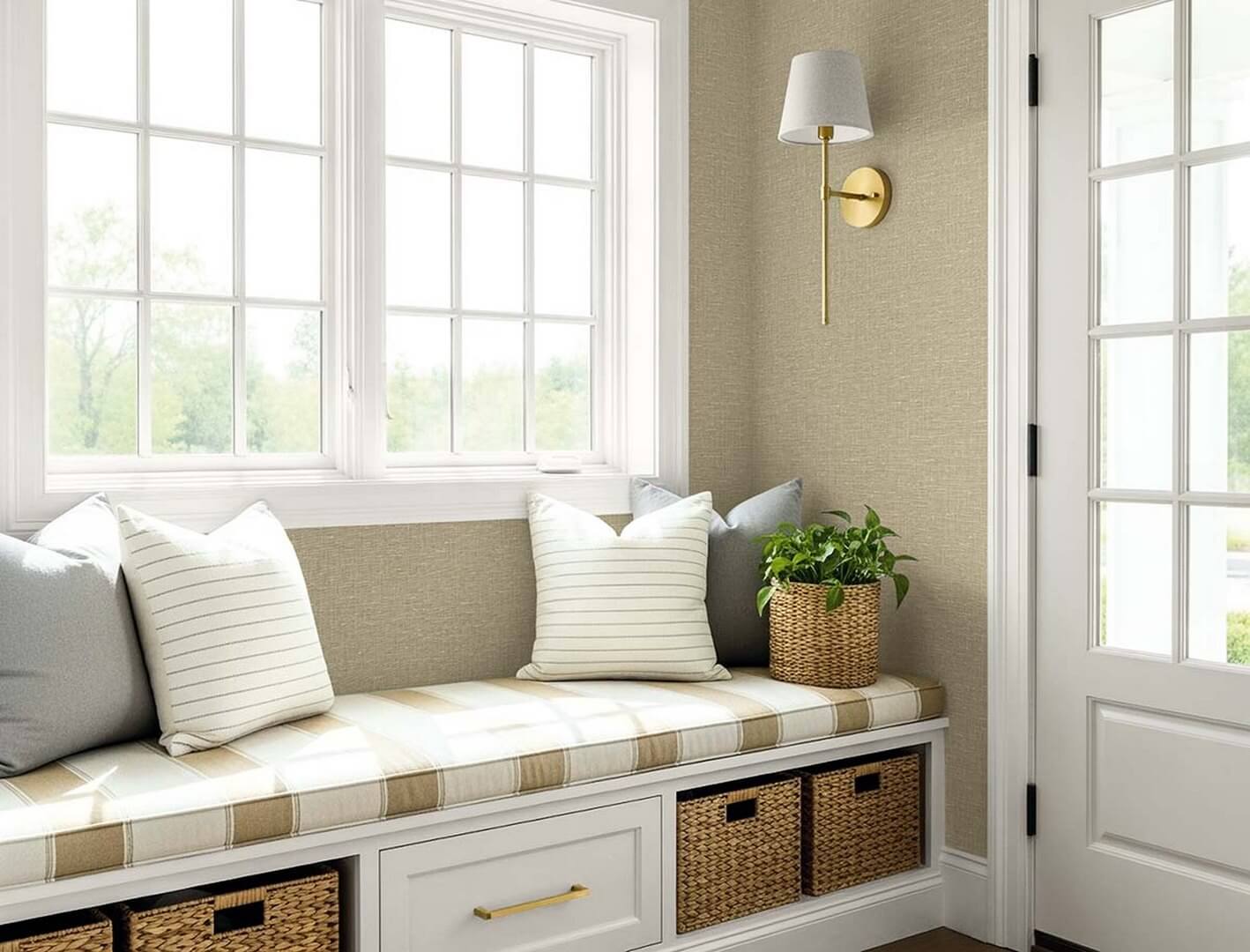 Tapeta imitująca płótno Carl Robinson CL90062 Linen Palette